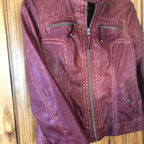 Faux Leather Jacket - Picture 3 of 4